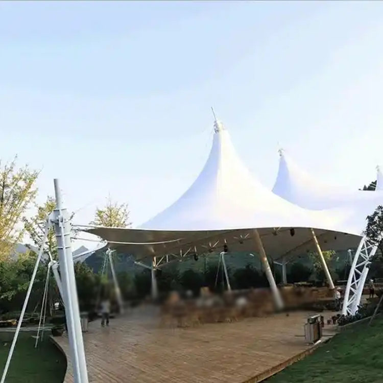 青阳县膜结构景观棚