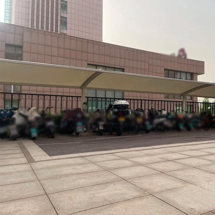 青阳县膜结构电动车棚